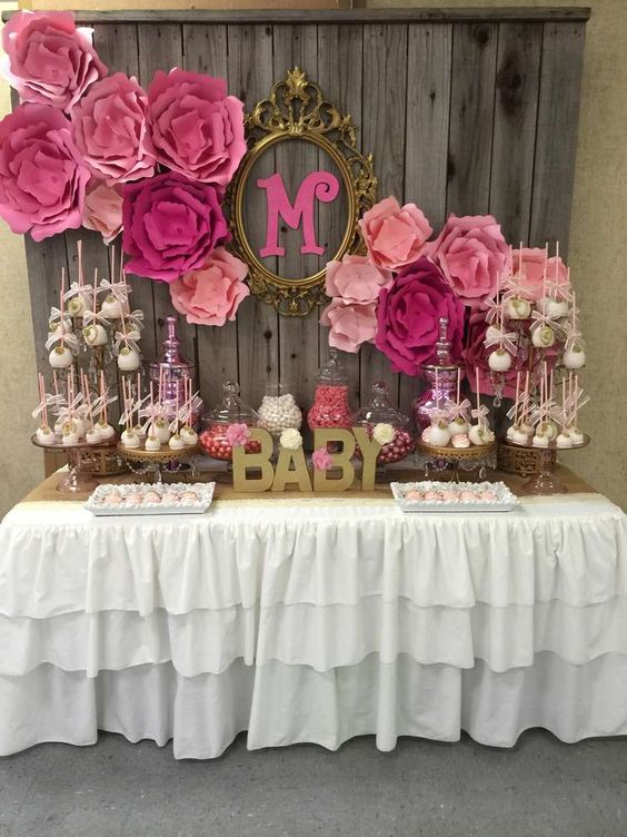 Adorable girl baby shower decor ideas youll like  1