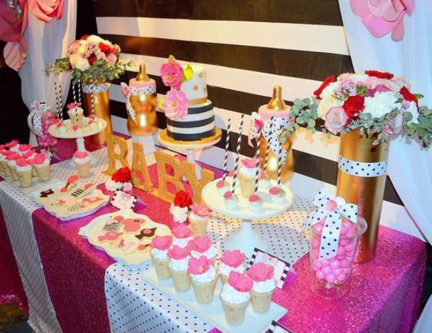 Adorable girl baby shower decor ideas youll like  16