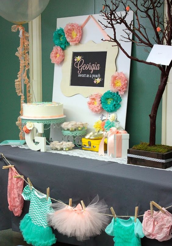 Adorable girl baby shower decor ideas youll like  2
