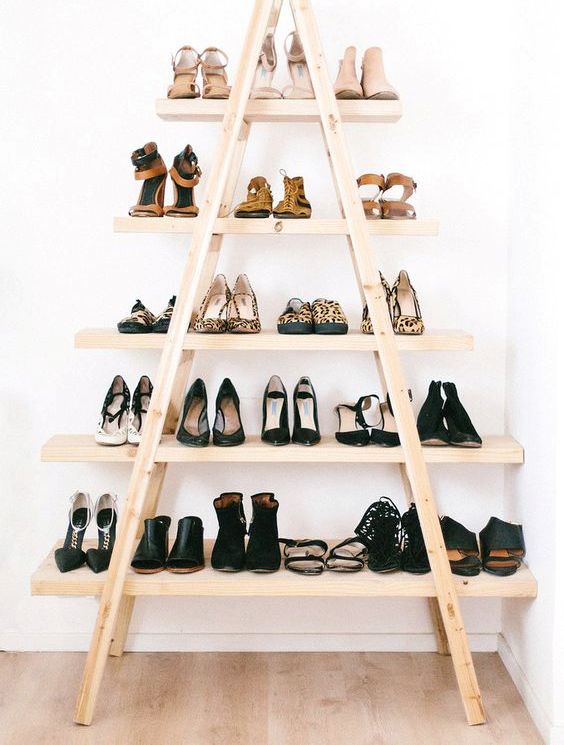 Adorably practical ideas to organize shoes in your home  12