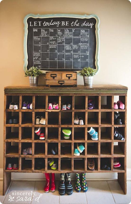 Adorably practical ideas to organize shoes in your home  21