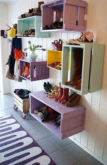 Adorably practical ideas to organize shoes in your home  5