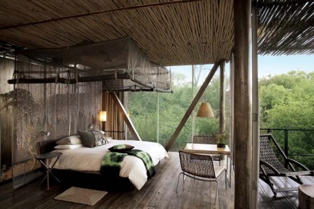 African Hotel Bedroom