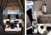 Airstream Remodeled In Moroccan Style