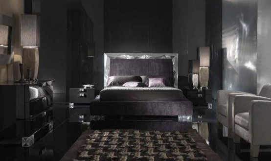 Alux – Black Bedroom Furniture from Elite