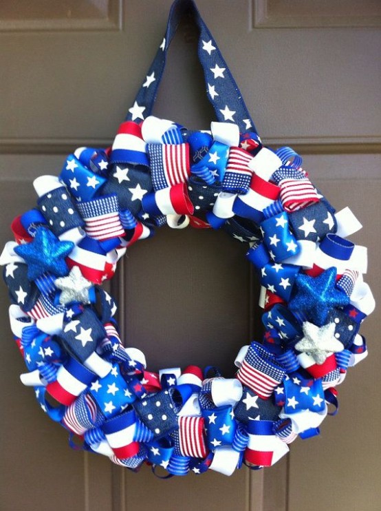 60 Amazing 4th July Wreaths For Your Front Door