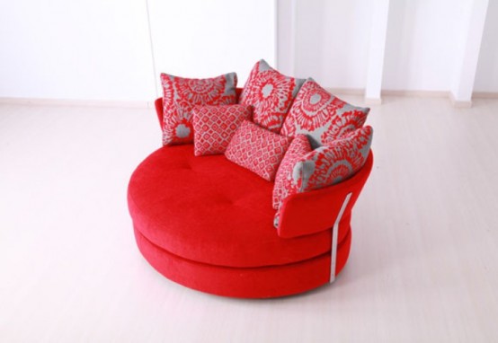 Comfy Sofa Inspired By An Apple
