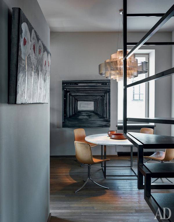 Ascetic Masculine Apartment With Luxury Touches