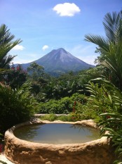 a jacuzzi with a fantastic tropical forest and mountain view is a gorgeous space to relax in, it’s a perfect holiday spot