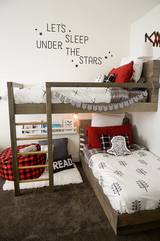 Awesome shared boys room designs to try  1