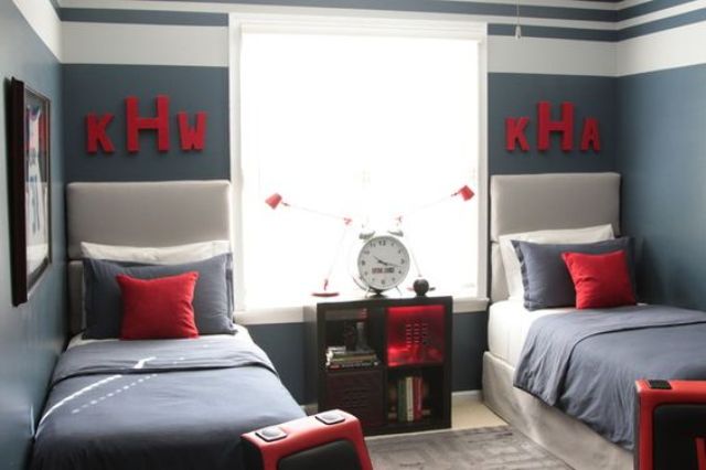 Awesome shared boys room designs to try  2
