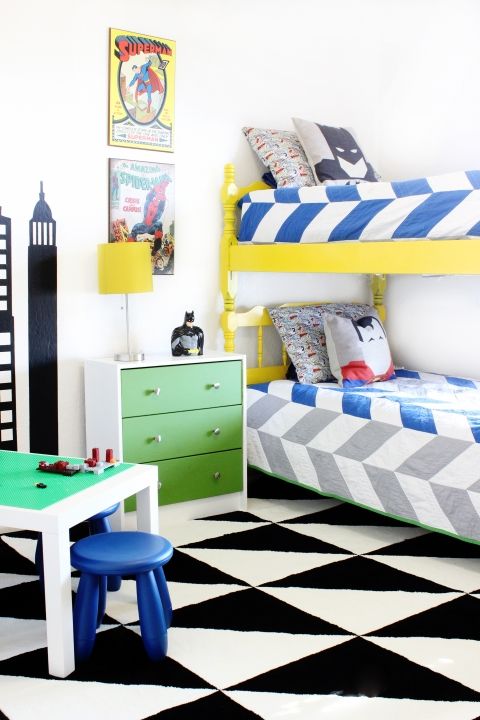 Awesome shared boys room designs to try  28