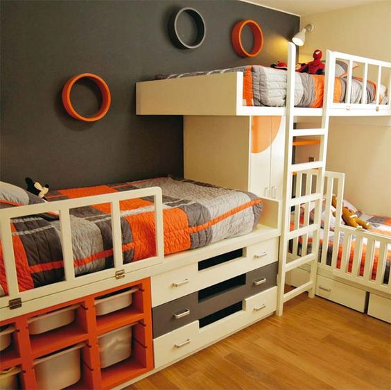 Awesome shared boys room designs to try  3