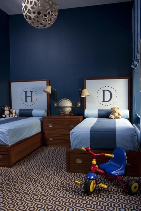 Awesome shared boys room designs to try  30