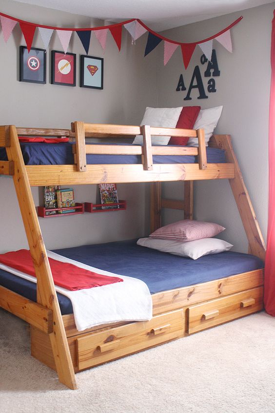 Awesome shared boys room designs to try  6