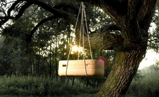 Beautiful NOACH Cradle For Outdoors by Joost van Veldhuizen