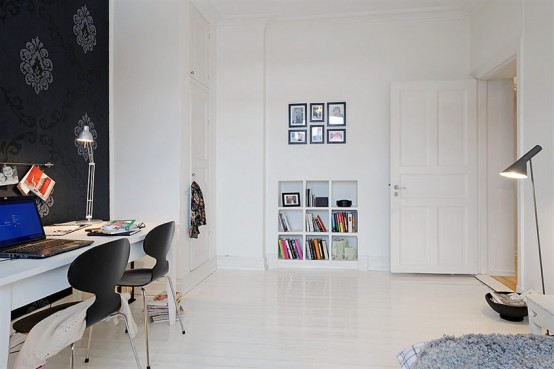 Black And White Apartment Design