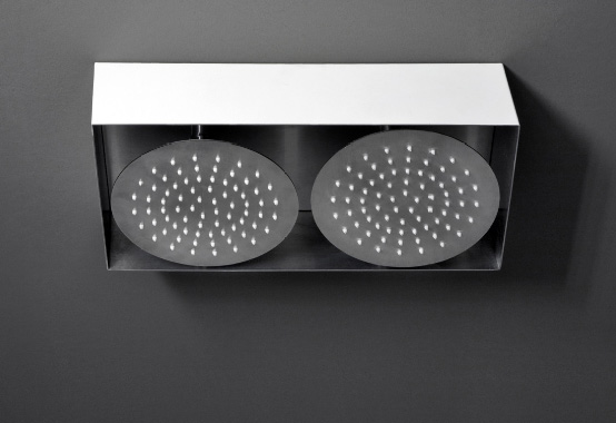 Wings Double Shower Plate