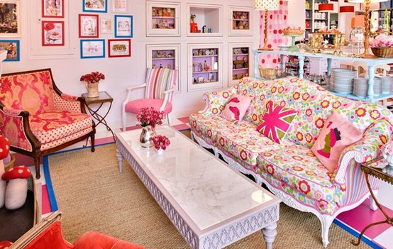 Bohemian Like Colorful Living Room