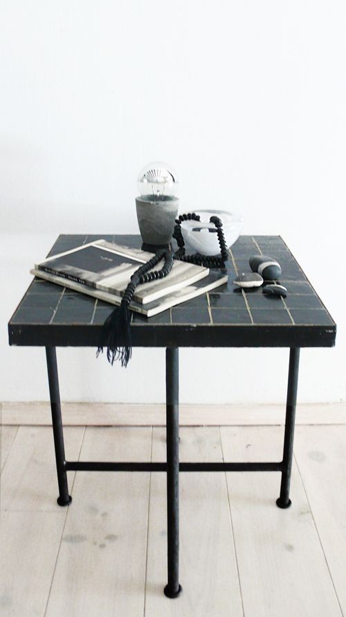 Boho Touch For Your Home: Moroccan Tile Side Table
