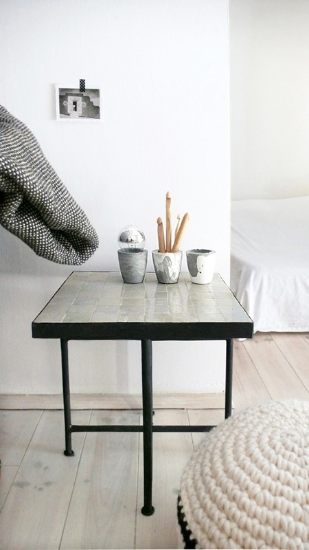 Boho Touch For Your Home Moroccan Tiled Side Table
