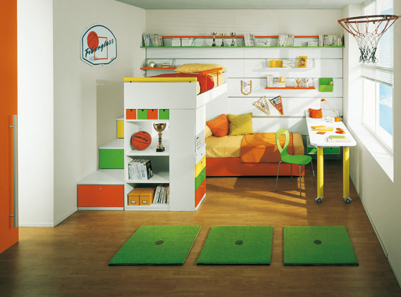 Kids Bedroom from Boiserie collection