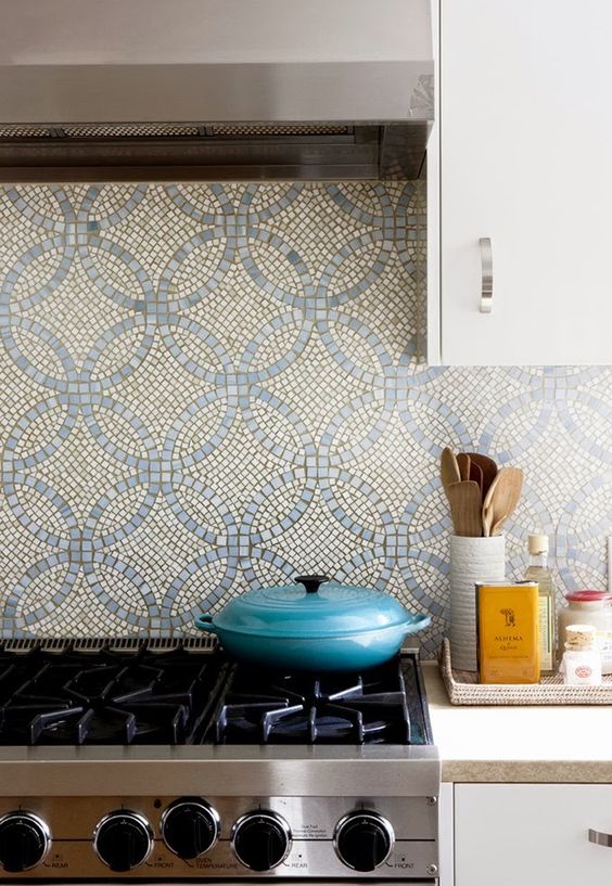 Bold mosaic kitchen backsplashes to get inspired  22