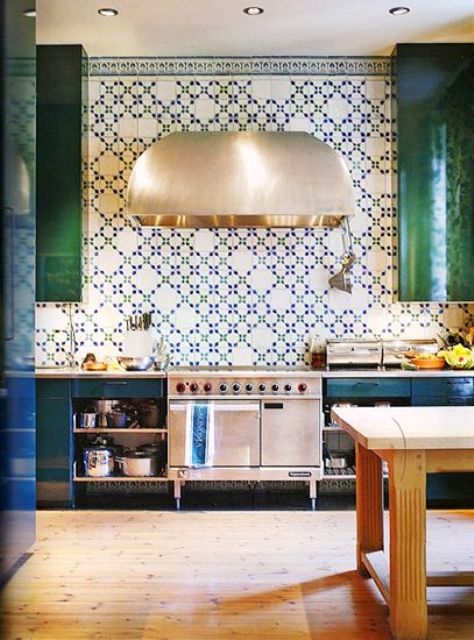Bold mosaic kitchen backsplashes to get inspired  23