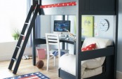 Boys Bedroom With A Bunk Bed