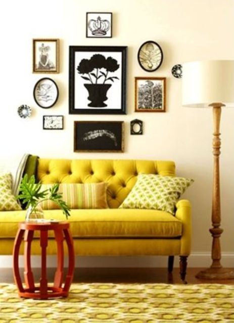 Bright Banana Dipped Room Designs