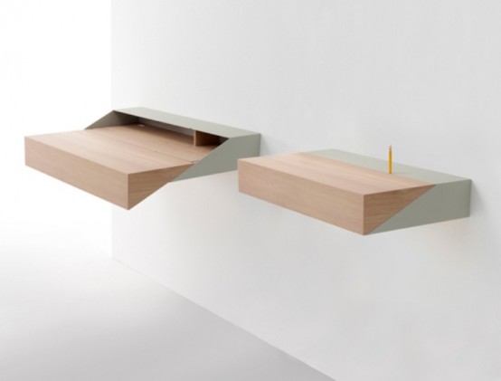 Brilliant Space-Saving And Multifunctional Desk