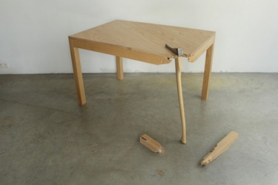 Broken Furniture Collection By Lennart Van Uffelen