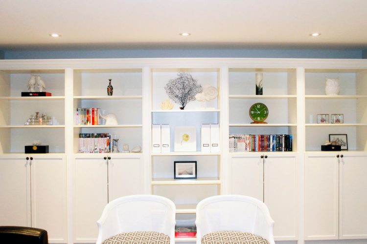 built-in bookcases and shelving is one of the most popular ikea billy hacks