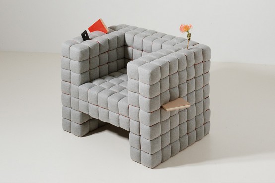 Armchair That Holds And Hides Small Things