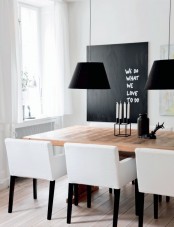 Chalkboard Dining Room Decor Ideas Youll Love