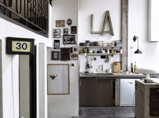 Chic Industrial Paris Loft From An Old Factory