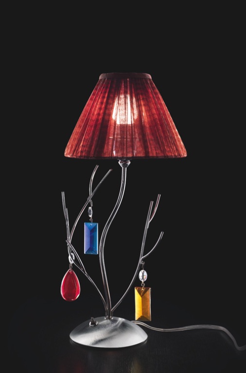 Chic Lamps With Murano Glass Pendants