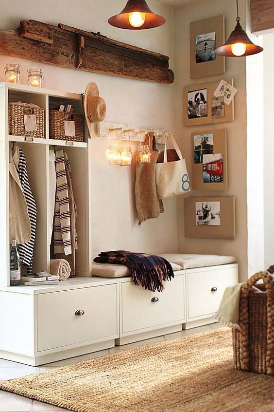 Clever examples to organize your entryway easily  12
