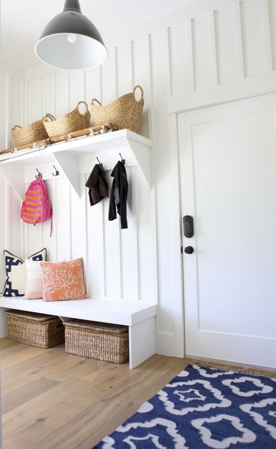 Clever examples to organize your entryway easily  31