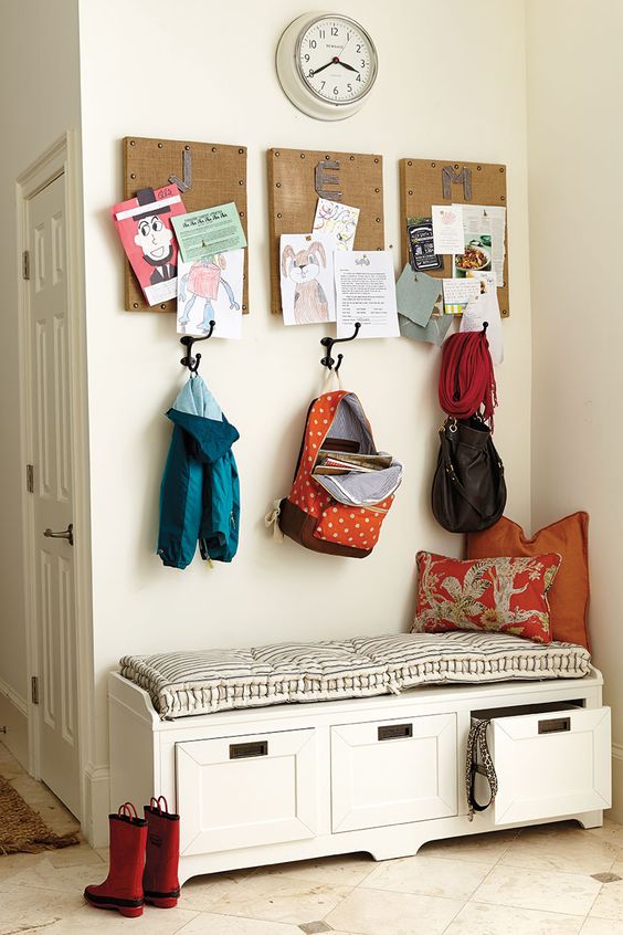 Clever examples to organize your entryway easily  32
