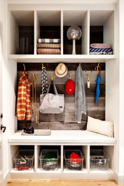 Clever examples to organize your entryway easily  33