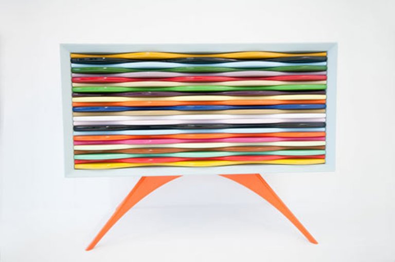 Colorful Candy Like Sideboard