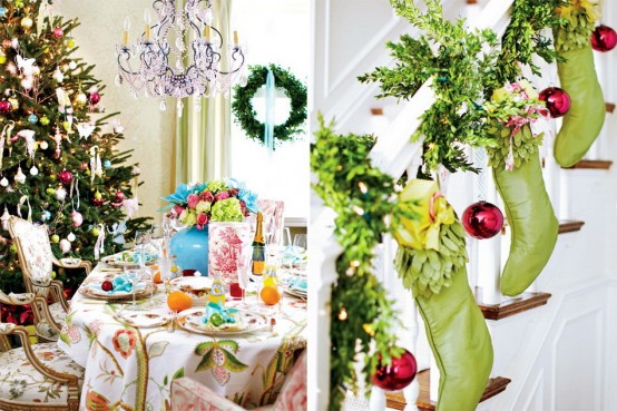 54 Colorful Christmas Inspiring Decor Ideas
