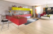 Colorful Kitchen Cabinets Combinations