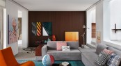 Colorful Mid Century Modern House By Guilherme Torres