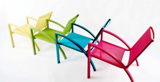 Colorful Chic Outdoor Furniture