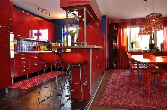 Colorful Swedish Apartment In A Crazy Mix Of Styles