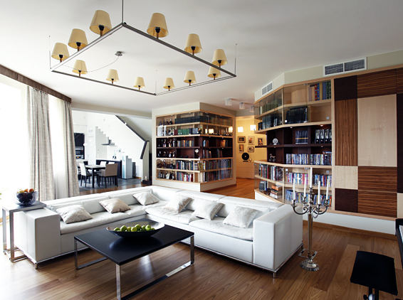 Contemporary 2 Level Apartment Interior Design