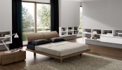 Contemporary Bedroom Layouts With Misuraemmes Beds