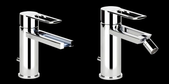 Contemporary Waterfall Faucets – Riflessi from Gessi